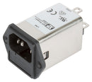 XP Power FDMM03SFR IEC Filter Medical 0.1 &micro;F 115 VAC Mains 3 A Quick Connect 2.5 mH