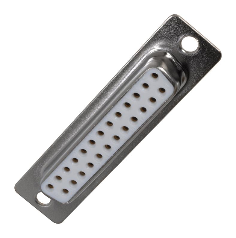 AIM Cambridge - Cinch Connectivity 40-9725S D Sub Connector Standard Receptacle 97 Series 25 Contacts DB Solder Cup New