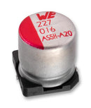 Wurth Elektronik 865230457008 865230457008 SMD Aluminium Electrolytic Capacitor Radial Can - 330 &Acirc;&micro;F 25 V 5000 Hours @ 105&Acirc;&deg;C Polar