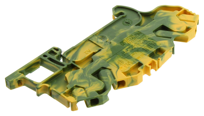 Entrelec - TE Connectivity 1SNK705152R0000 1SNK705152R0000 DIN Rail Mount Terminal Block 4 Ways 12 AWG 2.5 mm&Acirc;&sup2; Clamp