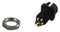 Binder 09 9791 30 05 09 05 Circular Connector 709 Series Panel Mount Plug 5 Contacts Solder Pin Nylon (Polyamide) Body
