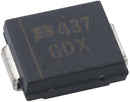 Vishay SS3H10-E3/57T. Schottky Rectifier 3A 100V DO-214AB