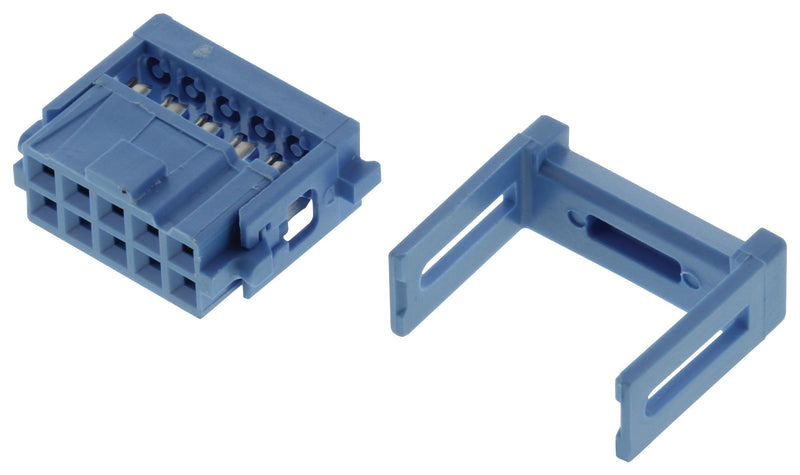 AMP - TE Connectivity 1658526-5 1658526-5 IDC Connector Receptacle Female 2.54 mm 2 Row 10 Contacts Cable Mount