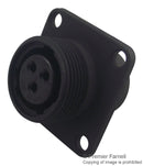 HIROSE(HRS) JR25WR-24S(31) Circular Connector JR-W Series Flange Mount Receptacle 24 Contacts Solder Socket Threaded