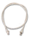 Videk 1962-0.3 Ethernet Cable Cat5e 300 mm 11.8 " RJ45 Plug to Beige