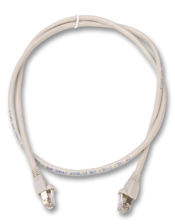 Videk 1962-0.3 Ethernet Cable Cat5e 300 mm 11.8 " RJ45 Plug to Beige