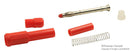 POMONA 122506A RETRACTABLE SHEATH BANANA PLUG, 20A, SOL