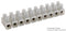 WIELAND ELECTRIC 21.341.4053.0 TERMINAL BLOCK EUROSTYLE, 10 POSITION, 18-8AWG