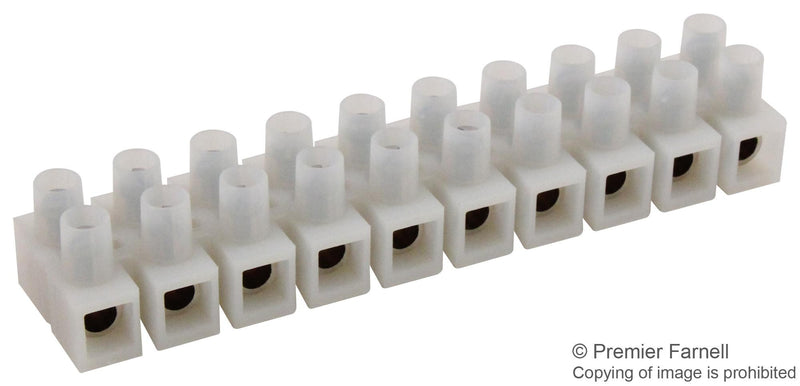 WIELAND ELECTRIC 21.341.4053.0 TERMINAL BLOCK EUROSTYLE, 10 POSITION, 18-8AWG