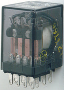 POTTER&BRUMFIELD - TE CONNECTIVITY KHAU-17A16-120 RELAY, 4PDT, 120VAC, 30VDC, 1A