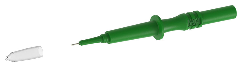 Tenma 72-14308 Test Probe Connector 1A 600V Green Needle Multifunction 4mm Banana Probes