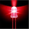Tanotis  500PCS LED 3MM Red Color Top Round RED Llight Lamp Super Bright