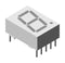 Vishay TDSR1360-IK TDSR1360-IK 7 Segment LED Display Red 1 mA 1.8 V 3.6 mcd 13 mm