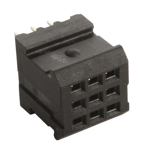 Harting 02529091101. Conn Rcpt 9POS 3ROW 2.54MM New