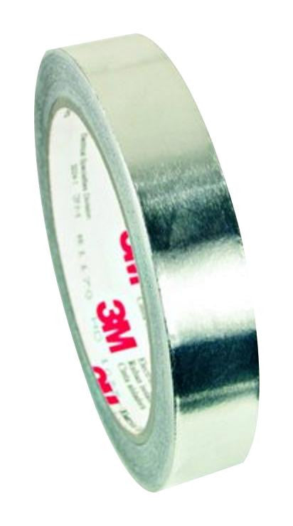 3M 1170-3/4&quot;X18YD TAPE, 16.46M X 19.05MM, ALUM, SILVER