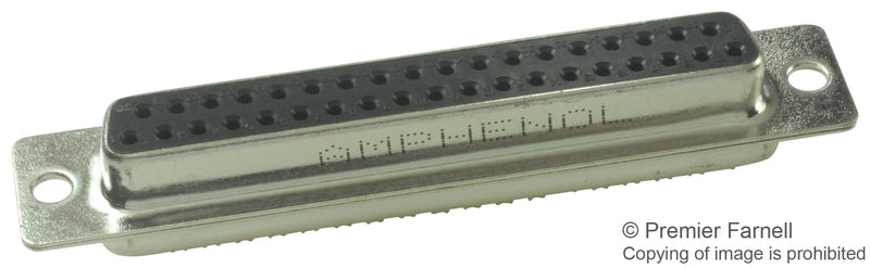 AMPHENOL COMMERCIAL PRODUCTS G17S3700110EU D SUB CONNECTOR, STANDARD, 37 POSITION, RECEPTACLE