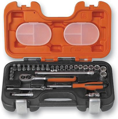 BAHCO S290 SOCKET SET, 1/4"DRV