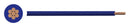 PRO Power PP-6491B-1.50MMBLU Wire Stranded 6491B H07Z-R BS EN 50525-3-41 Per Metre Lszh Blue 1.5 mm&sup2;
