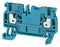 Weidmuller 1521880000 DIN Rail Mount Terminal Block 2 Ways 28 AWG 12 2.5 mm&Acirc;&sup2; Push In 24 A