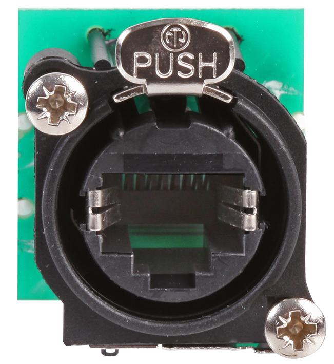 Neutrik NE8FAV-YK Modular Connector RJ45 Jack 1 x (Port) 8P8C Cat5e Panel Mount