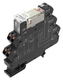 Weidmuller 2618320000 Relay Dpdt 24V 8A DIN Rail