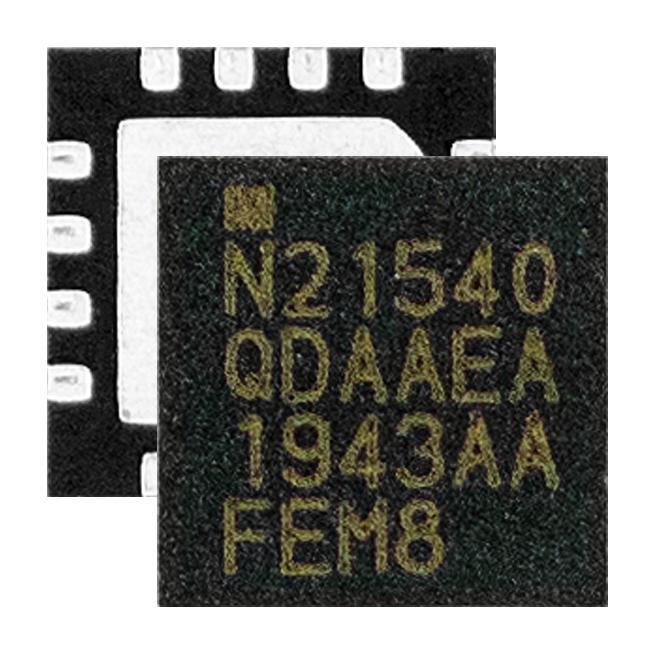 Nordic Semiconductor NRF21540-QDAA-R7 RF Transceiver 2.36 GHz to 2.5 dBm Output Power 1.7 V 3.6 -40 &deg;C 105 QFN-16