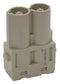 Multicomp PRO MP009478 Heavy Duty Connector MP-HM Inserts Module 2 Contacts Receptacle Screw Socket