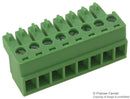 MULTICOMP EBK-08-B TERMINAL BLOCK, EUROSTYLE, 8 POSITION 24-12AWG