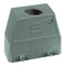 Harting 19300100428 Heavy Duty Connector Hood M40 Han B Series 180&deg; Aluminium Body
