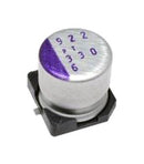 Panasonic 16SVPT100M Polymer Aluminium Electrolytic Capacitor 100 &micro;F 16 V Radial Can - SMD OS-CON Svpt Series New