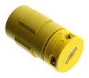 Molex / Woodhead 130141-0053 Power Entry Connector Industrial Electrical AC 15 A Yellow Nylon (Polyamide) Body 125 V