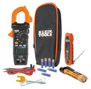 Klein Tools CL320KIT Electrical Test Kit Hvac Clamp Meter CL320 Dual IR and Probe Thermometer IR07 Ncvt NCVT-3P New