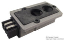 Hirschmann STAKAP3N STAKAP3N Rectangular Power Connector 3+E 3 Contacts Panel Mount Screw Receptacle