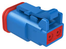 Amphenol SINE/TUCHEL AT06-2S-BLU Automotive Housing Plug 2POS 13A BLU