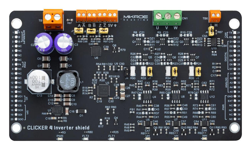 Mikroelektronika MIKROE-5134 Expansion Board Clicker 4 Inverter Shield Series Boards New