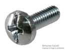 HAMMOND 1421D100 RACK SCREW, 0.5", 100PK