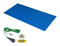DESCO 16313 TABLE MAT, VINYL, 30" X 72", BLUE