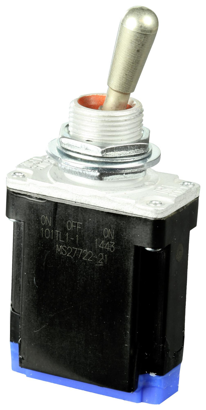 Honeywell 101TL1-1 Toggle Switch On-Off-On Spdt Non Illuminated Military-Grade TL Series Panel Mount 20 A