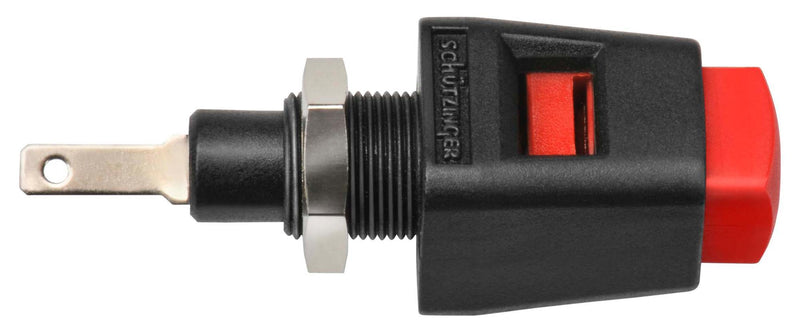 Schutzinger ESD 6554 / RT Test Accessory Quick-Release Terminal-Red Equipment's