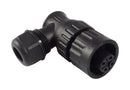 Multicomp PRO MP007684 MP007684 Circular Connector MP WA22 Recessed Box Mount Receptacle 3 Contacts Screw Socket Threaded