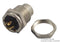 Binder 09 0081 00 04 09 04 Circular Connector 711 Series Panel Mount Receptacle 4 Contacts Solder Pin Brass Body