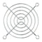 GARDTEC SC80-W2 FAN GUARD, 80MM, STEEL