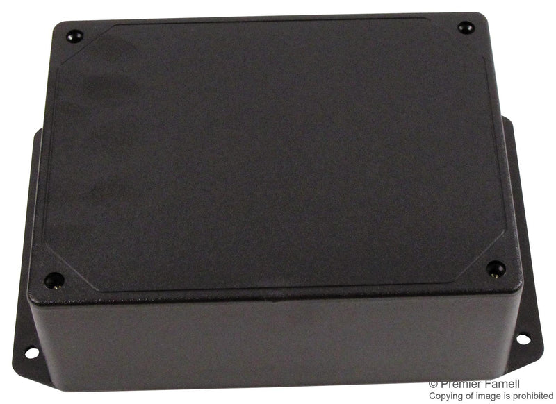 BUD INDUSTRIES CU-3283-MB ENCLOSURE, UTILITY, PLASTIC, BLACK
