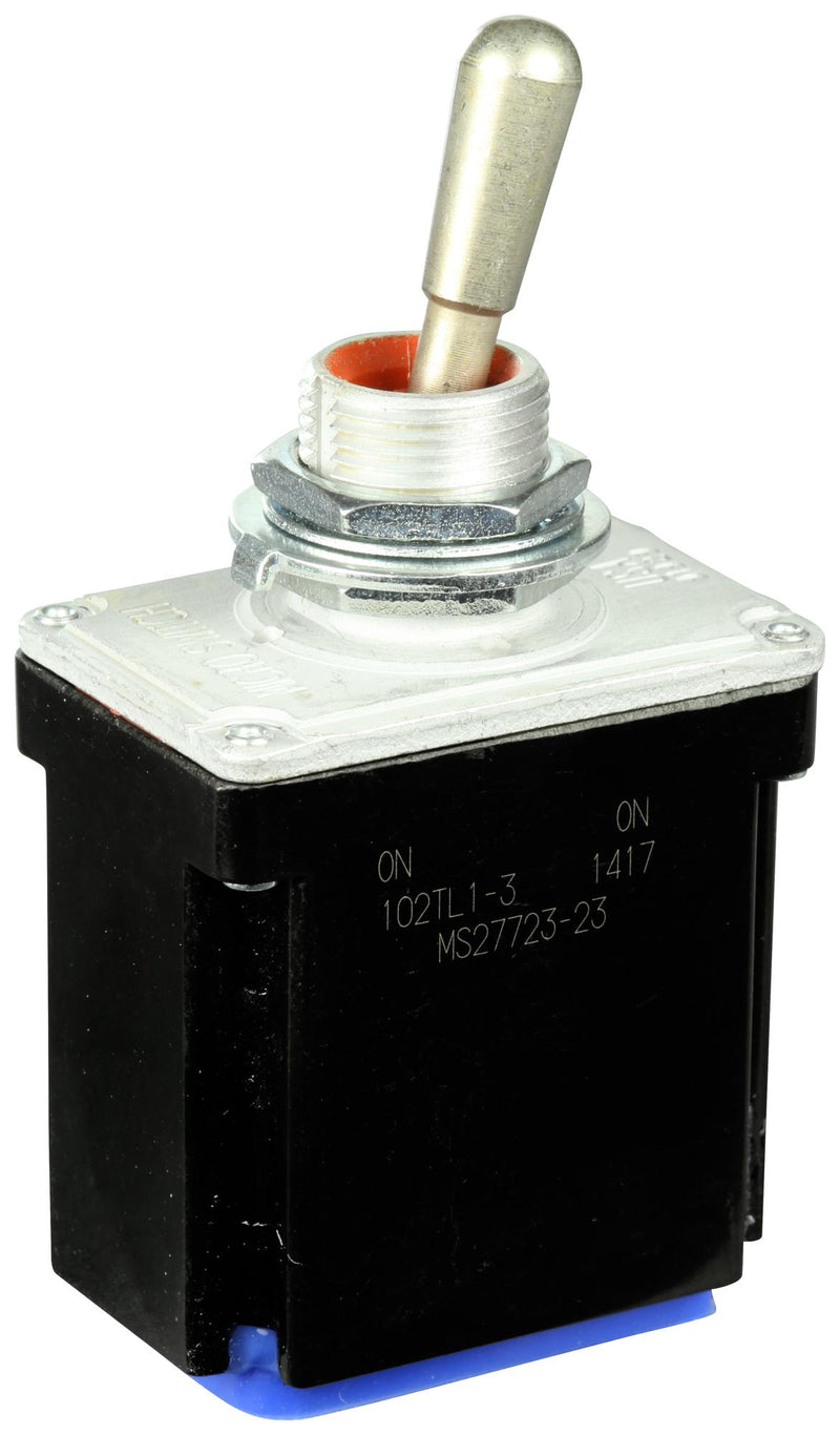 Honeywell 102TL1-3 Toggle Switch On-On Dpdt Non Illuminated TL Series Panel Mount 20 A