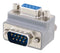 L-COM DG909MF3-P D Sub Connector Adapter R/A Standard Plug 9 Ways Receptacle New