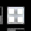 Tanotis - SparkFun Button Pad 2x2 - LED Compatible Buttons/Switches, Sparkfun Originals - 2