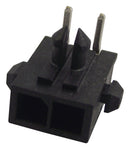 AMP - TE Connectivity 2-1445055-2 2-1445055-2 Pin Header Right Angle Wire-to-Board 3 mm 1 Rows 2 Contacts Through Hole