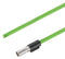 Weidmuller HDC XX5E01 MOXXXXX-0100 Circular Cable Assembly Cat5e 4 Position Plug Free Ends 3.3 ft 1 m Green