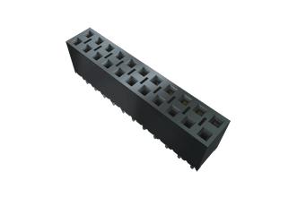Samtec BCS-105-L-D-PE-BE BCS-105-L-D-PE-BE PCB Receptacle Board-to-Board 2.54 mm 2 Rows 10 Contacts Through Hole Mount Tiger Claw BCS