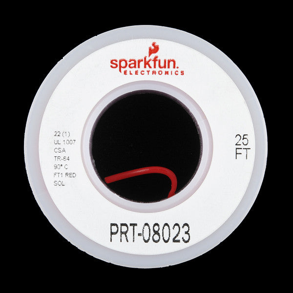 Tanotis - SparkFun Hook-up Wire - Red (22 AWG) - 2